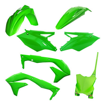 Cycra 16-18 Kawasaki KX450F 5 pc. Replica Body Kit - Green - 1CYC-9418-72