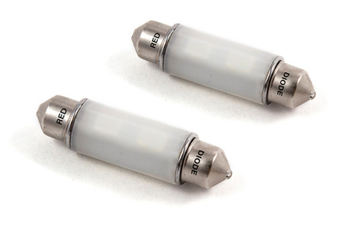 Diode Dynamics 41mm HP6 LED Bulb - Red (Pair) - DD0322P Photo - Primary