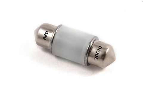 Diode Dynamics 31mm HP6 LED Bulb LED - Red (Single) - DD0301S Photo - Primary