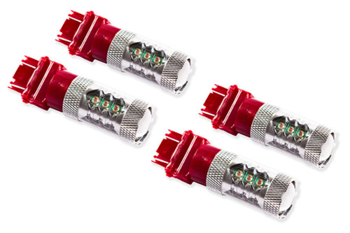 Diode Dynamics 07-13 GMC Sierra 1500 Rear Turn/Tail Light LED 3157 Bulb XP80 LED - Red Set of 4 - DD0059Q Photo - Primary