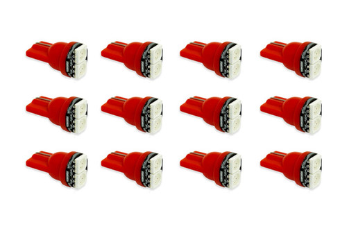 Diode Dynamics 194 LED Bulb SMD2 LED - Red Set of 12 - DD0036TW Photo - Primary