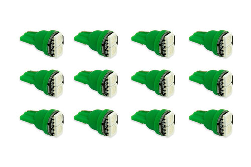 Diode Dynamics 194 LED Bulb SMD2 LED - Green Set of 12 - DD0034TW Photo - Primary