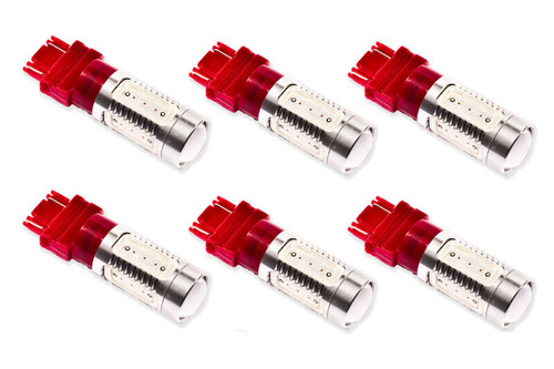 Diode Dynamics 3157 LED Bulb HP11 LED - Red Set of 6 - DD0051H Photo - Primary