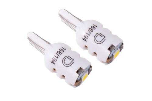 Diode Dynamics 194 LED Bulb HP5 LED Pure - White Short (Pair) - DD0336P Photo - Primary