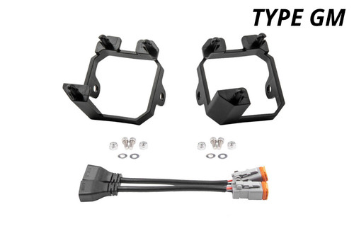 Diode Dynamics SS3 Type SDX Fog Light Mounting Kit - DD6532P