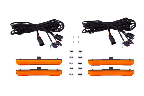 Diode Dynamics 20-21 Sierra 2500/3500 HD LED Sequential Sidemarkers - Amber Set - DD5151 Photo - Primary