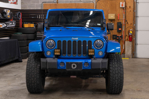Diode Dynamics 07-18 Jeep JK Wrangler SS5 Bumper LED Pod Light Kit - Yellow Pro Combo - DD7285 User 3