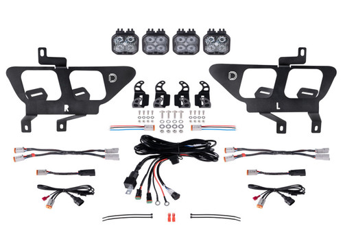 Diode Dynamics 21-22 Ford F-150 SS3 LED Fog Pocket Kit - White Max - DD7314 Photo - Primary