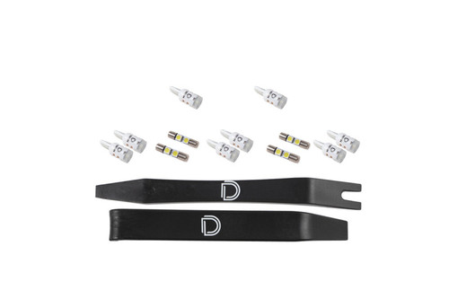 Diode Dynamics 12-16 Chevrolet Malibu Interior LED Kit Cool White Stage 2 - DD0554 Photo - Primary