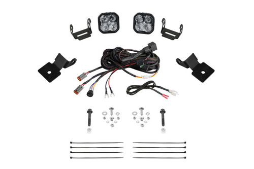 Diode Dynamics 14-18 Polaris RZR XP Stage Series SS3 A-Pillar Pod Kit - Pro White Combo - DD7848 Photo - Primary