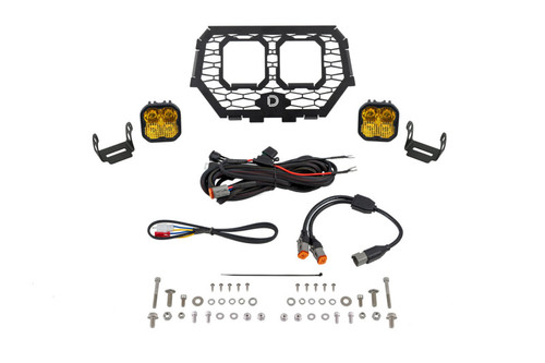 Diode Dynamics 14-18 Polaris RZR XP Stage Series LED Grille Kit - Pro Yellow Combo - DD7860 Photo - Primary