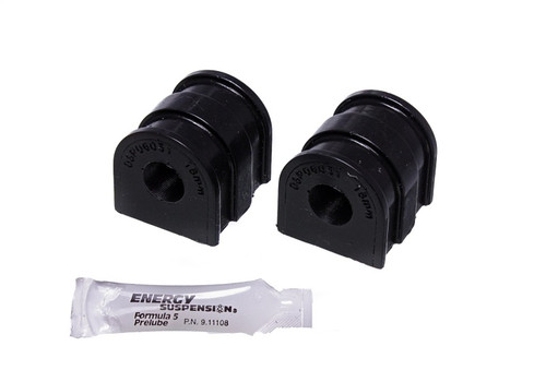Energy Suspension 10-14 VW Golf (Base)/10-14 VW GTI Black 18.5mm Rear Sway Bar Bushing Set - 15.5108G Photo - Primary