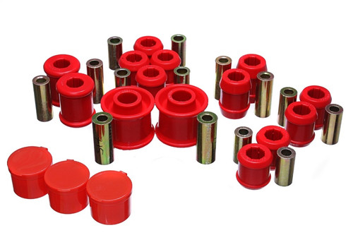 Energy Suspension 12-16 VW Passat / 07-16 VW EOS (1F) Rear Control Arm Bushing Set - Red - 15.3121R Photo - Primary