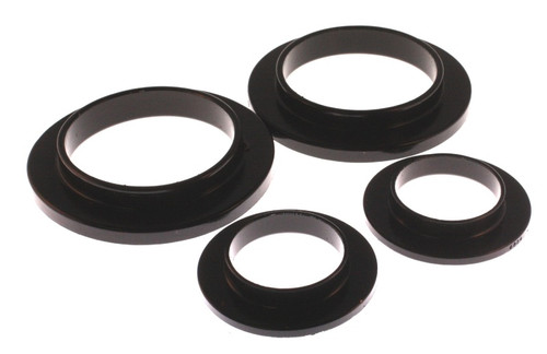 Energy Suspension 79-04 Ford Mustang SVO Black Rear Spring Upper & Lower Isolator Set - 4.6101G Photo - Primary