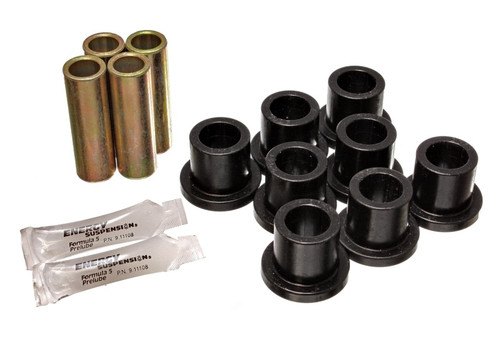 Energy Suspension Ford F-250 / F-350 Black Rear Leaf Spring Bushing Set - 4.2107G Photo - Primary