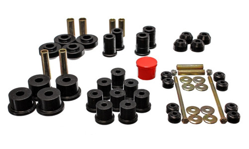 Energy Suspension 67-73 Ford Mustang Black Hyper-flex Master Bushing Set - 4.18111G Photo - Primary