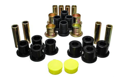 Energy Suspension 87-04 Dodge Dakota / 98-03 Durango 4WD Black Front End Control Arm Bushing Set - 5.3139G Photo - Primary