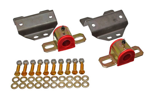 Energy Suspension 67-72 Dodge Dart / 65-69 Charger Red 15/16in Greasable Bushing Adapter Kit - 5.5135R Photo - Primary