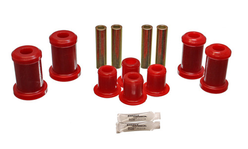 Energy Suspension 97-01 Ford Expedition 4WD/97-03 F-150/250 4WD Red Front End Control Arm Bushings - 4.3145R Photo - Primary