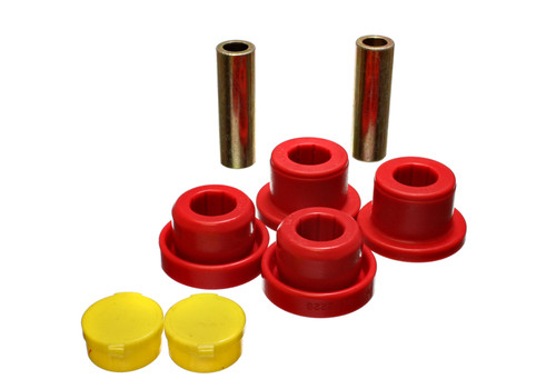 Energy Suspension 99-04 Ford F-350 2WD Red Radius/Strut Arm Bushing Set - 4.7125R Photo - Primary