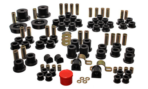 Energy Suspension 90-97 Mazda Miata Black Hyper-Flex Master Bushing Set - 11.18102G Photo - Primary