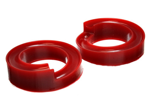 Energy Suspension Frnt.Spring Lift Isltr. 1.25in - Red - 3.6115R Photo - Primary