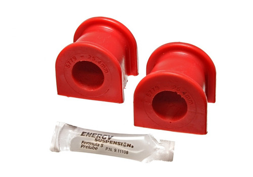 Energy Suspension 04-05 Acura TSX Red 25.4mm/1in Front Sway Bar Bushing Set - 16.5137R Photo - Primary