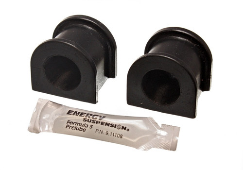 Energy Suspension 03-05 Mitsubishi Lancer EVO 8 Black 24mm Front Sway Bar Bushings - 5.5157G Photo - Primary