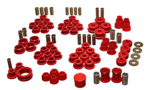 Energy Suspension 84-95 Chevrolet Corvette Red Hyper-flex Master Bushing Set - 3.18122R Photo - Primary