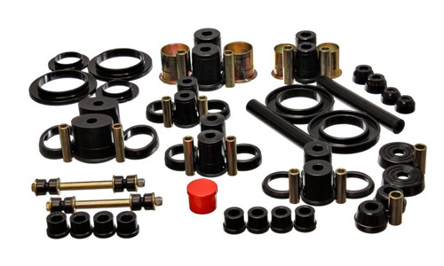 Energy Suspension 94-98 Ford Mustang Black Hyper-flex Master Bushing Set - 4.18112G Photo - Primary