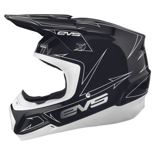 EVS T5 Pinner Helmet Matte Black/White - XS - H16T5P-MBKW-XS User 1