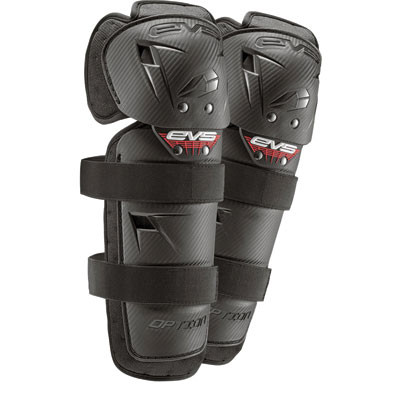 EVS Option Knee Guard Black - Youth - OPTK16-BK-Y