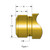 Kibblewhite 4.0mm Stem x 0.315" Guide Seal (Set of 4): Various Kawasaki / Suzuki Applications