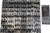 Hardline Snowmobile Lettering Registration Kit 2 in. - 500 Chrome/Black - CHBLK500