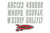 Hardline Boat Lettering Registration Kit 3 in. - 350 Silver Solid - SIL350EC