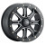 ITP Inertia Beadlock 14x7 / 4x156 BP / 40mm Offset Matte Black w/ Machined Accents Wheel - 1422526727B