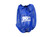 K&N Blue Drycharger Round Tapered Air Filter Wrap 5.875in Top ID / 7.5in Base ID / 8.5in Height