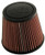 K&N Universal Rubber Filter-Round Tprd 4.875in Flange ID x 9in Base OD x 6.625in Top OD x 7.938in H