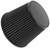 K&N Universal Rubber Filter-Round Tapered 6in Flange ID x 9in Base OD x 6.625in Top OD x 7.5in H
