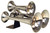 Kleinn Chrome Triple Horn/ 13.5In/11.75In/8.5In - Chrome-Plated Spun Copper - 502 Photo - Primary