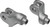 Kuryakyn Splined Front Peg Adapter Triimph Bonneville Silver - 8904 Photo - Primary