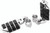 Kuryakyn Dually ISO  Pegs With 1-1/4inch Clamp Chrome (Pair) - 7992 Photo - Primary