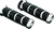 Kuryakyn Kinetic Grips Metric Chrome - 6375 Photo - Primary Kuryakyn Kinetic Grips Metric Chrome - 6375 Photo - Primary
