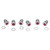 Letric Lighting Royal Flush Mount 9-16in Stl/Red - LLC-RFSS Photo - Primary