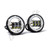 Letric Lighting 4.5in Chrome Full-Halo Indian - LLC-ILPL-CH Photo - Primary