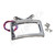 Letric Lighting 12-16 Dyna Switchbach Perfect Plate Light Chrome Curved License Plate Frame - LLC-CPPL-C6 Photo - Primary