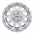 Method MR301 The Standard 15x7 -6mm Offset 5x4.5 83mm CB Machined/Clear Coat Wheel - MR30157012306N Photo - Close Up