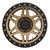 Method MR312 17x8.5 0mm Offset 6x120 67mm CB Method Bronze/Black Street Loc Wheel - MR31278562900 Photo - Close Up