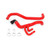 Mishimoto 10-14 Ford F-150 Raptor 6.2L V8 Red Silicone Radiator Hose Kit - MMHOSE-F62-10RD Photo - Primary Mishimoto 10-14 Ford F-150 Raptor 6.2L V8 Red Silicone Radiator Hose Kit - MMHOSE-F62-10RD Photo - Primary