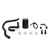 Mishimoto 2015+ Dodge Charger / 2015+ Chrysler 300C 6.4L Direct Fit Oil Catch Can Kit - Black - MMBCC-MOP64-15PBEBK User 1